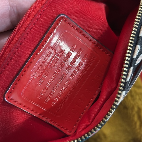 Coach Poppy Red Purse - Picture 15 of 15